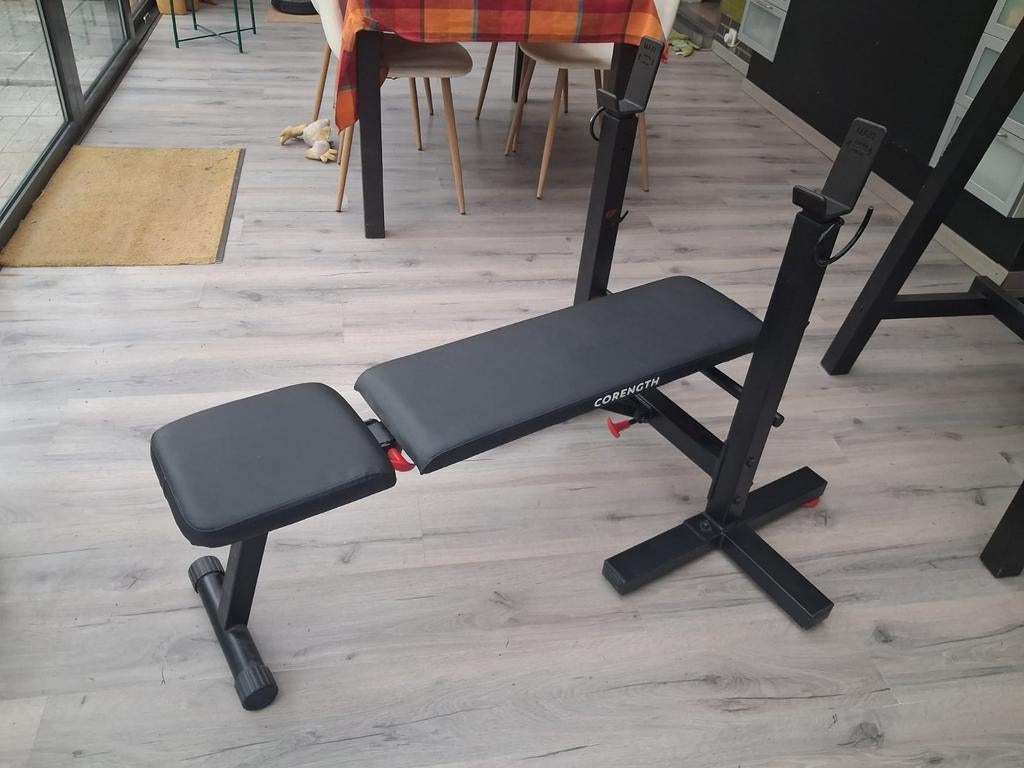 Banc de fitness pliable avec haltères (39 kg), Sports & Fitness, Équipement de fitness, Enlèvement
