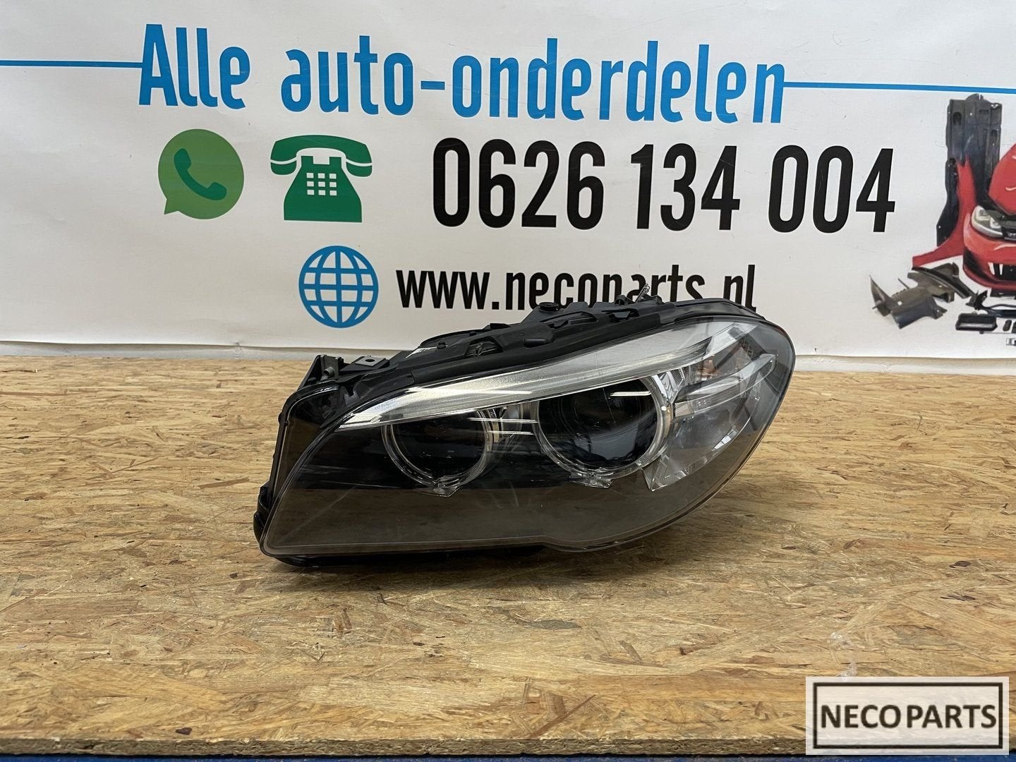 BMW 5 SERIE F10 F11 FACELIFT XENON LED KOPLAMP 7317131, Auto-onderdelen, Gebruikt, -, -, Ophalen of Verzenden