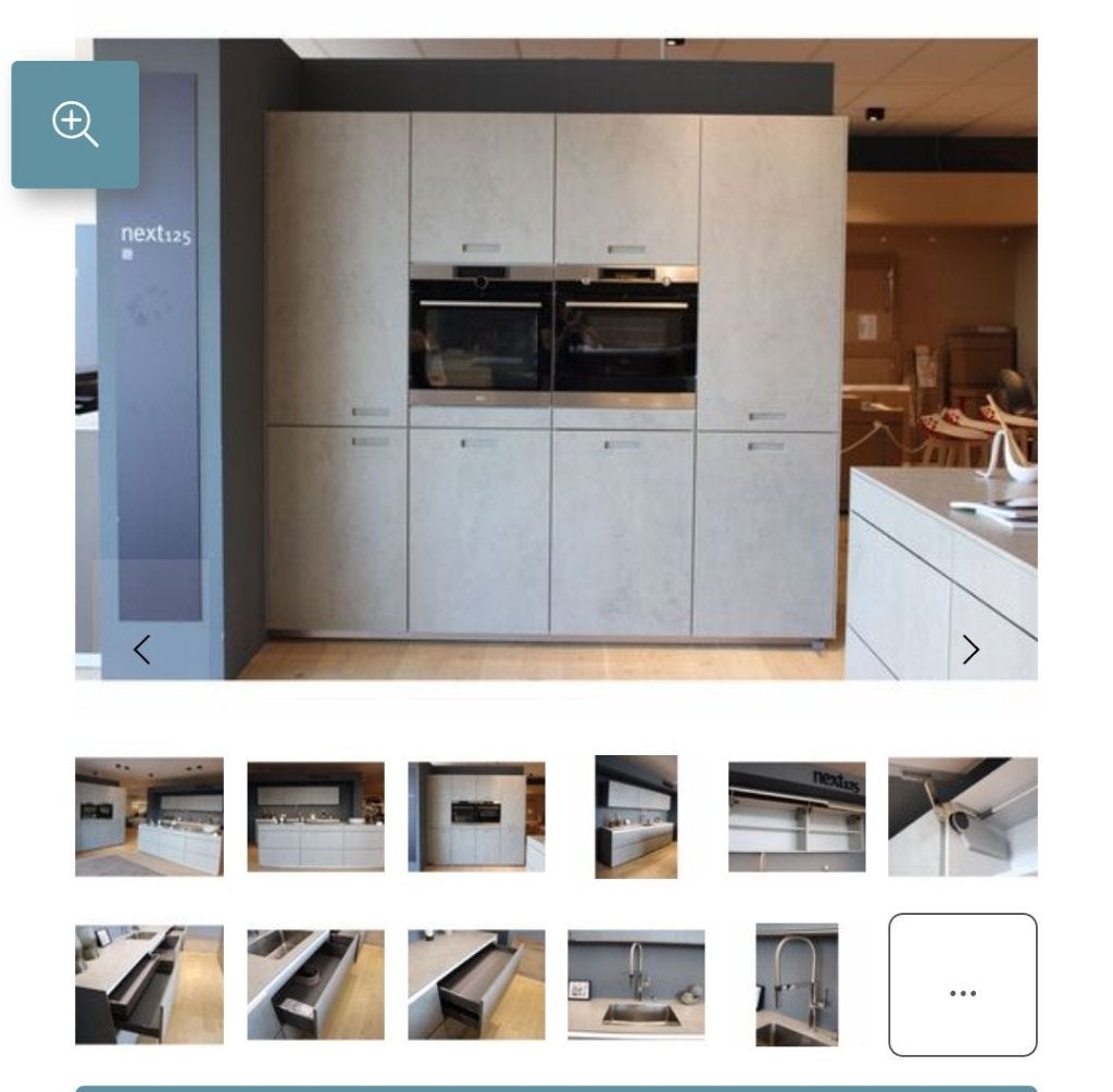 toonzaal keuken next 950, Ophalen, Overige typen, Nieuw, Greeploos