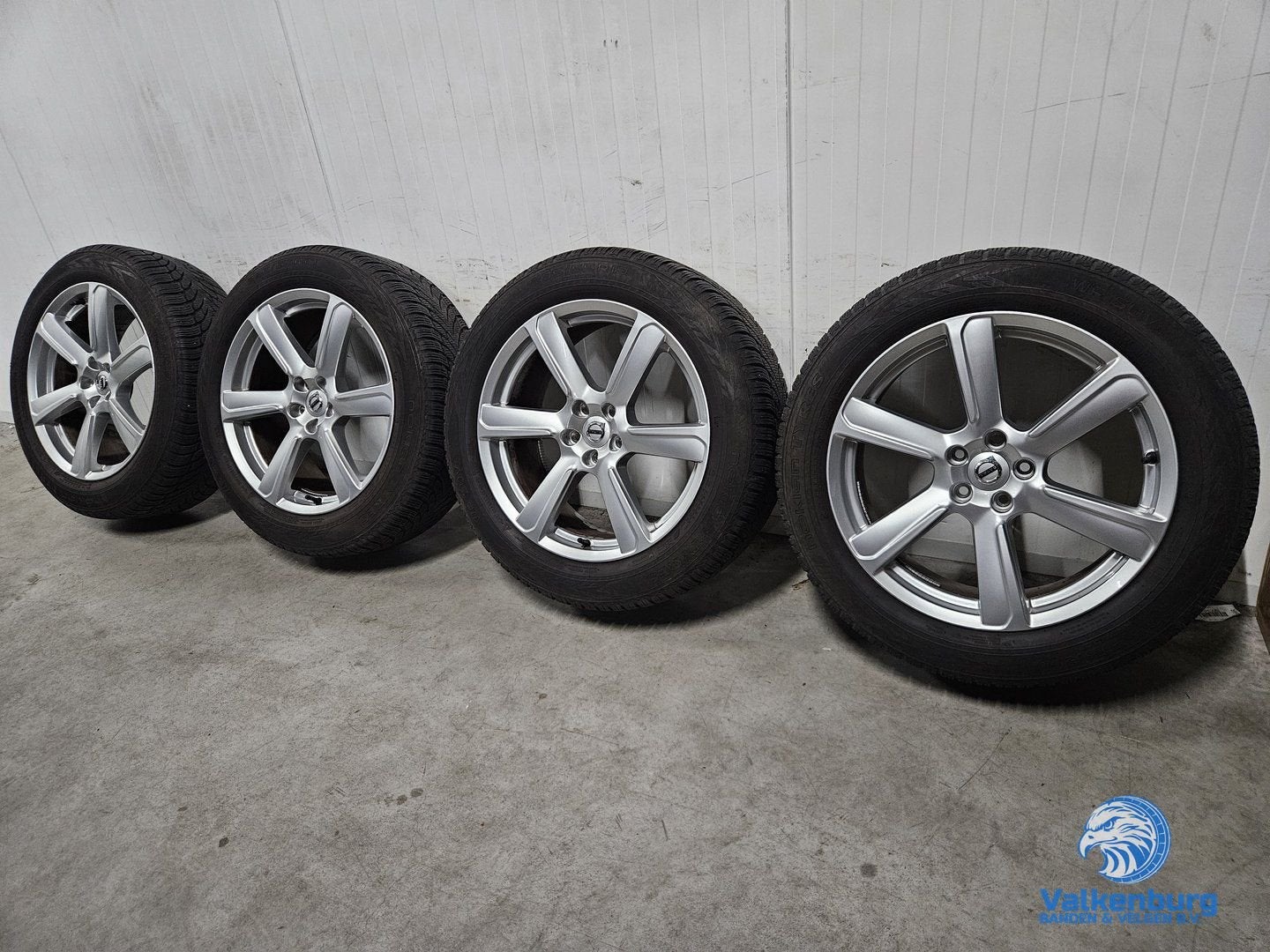 6-7mm! Originele Volvo XC90 XC60 XC40 Turbine Silver 19 inch, Auto-onderdelen, 19 inch, Gebruikt, -, -
