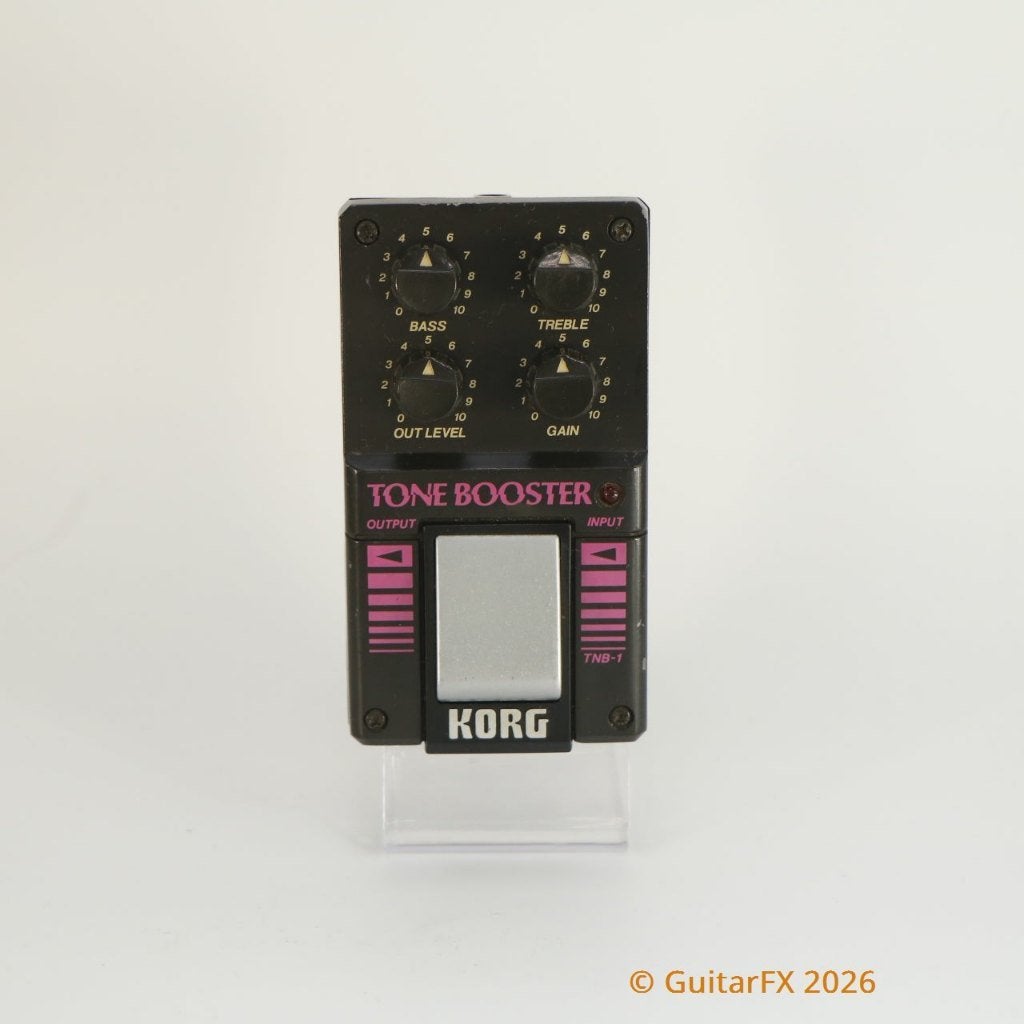 Korg TNB-1 Tone Booster (s/n 001085, vintage, Made In Japan), Enlèvement ou Envoi, Utilisé