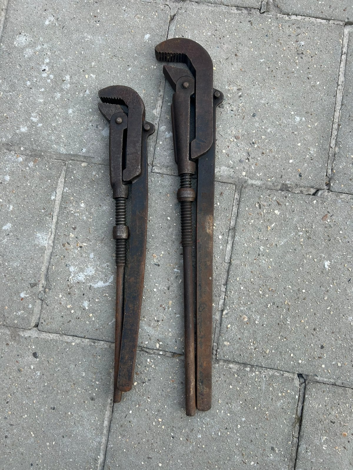 Clé a tuyau, Divers, Enlèvement, Ajustable, Comme neuf