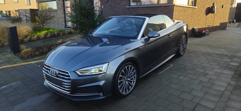 Audi A5 Cabrio 2.0TDI 2017, Auto's, Lichtsensor, 4 cilinders, Cabriolet, 124 g/km