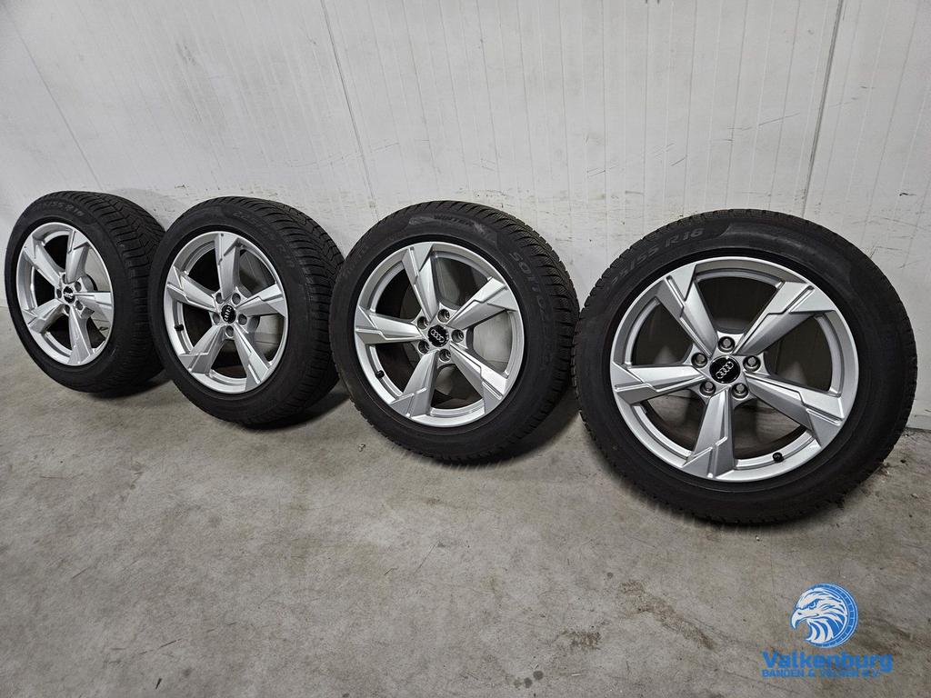 7-8mm! Originele Audi A6 C8 4K 18 inch Rotor velgen 5x112 wi, Auto-onderdelen, Banden en Velgen, Banden en Velgen, Winterbanden