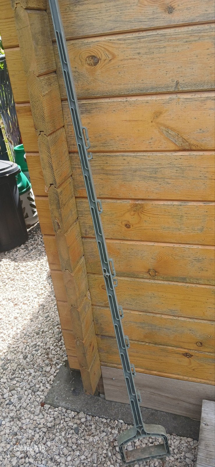pvc palen voorlopige afsluiting, Ophalen, Gebruikt, Palen, 180 tot 250 cm