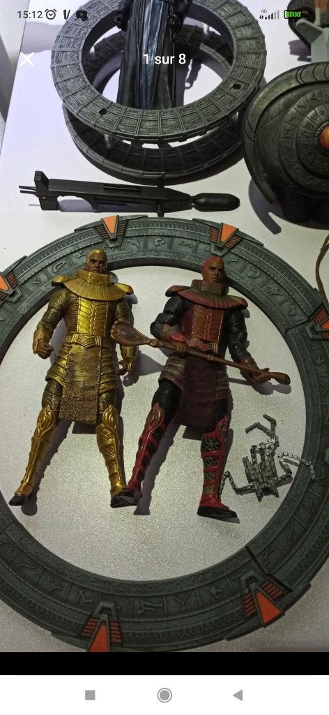Stargate SG1 figurenset, Ophalen, Zo goed als nieuw, Mens
