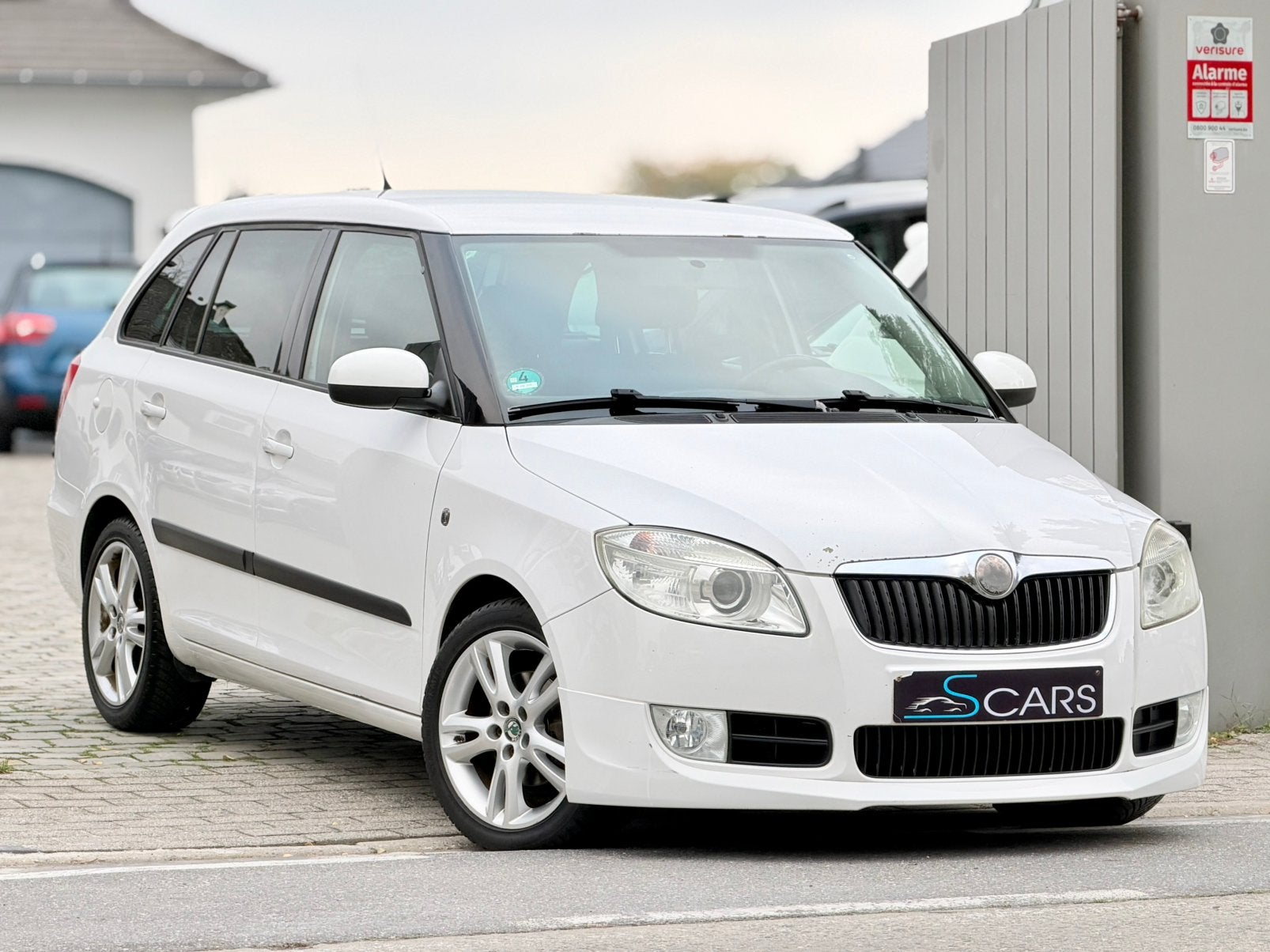 Skoda Fabia 1.6i Rs- Line ** 130.000 km ** Garantie ** Airco, Auto's, Voorwielaandrijving, 1599 cc, Elektrische ramen, Wit