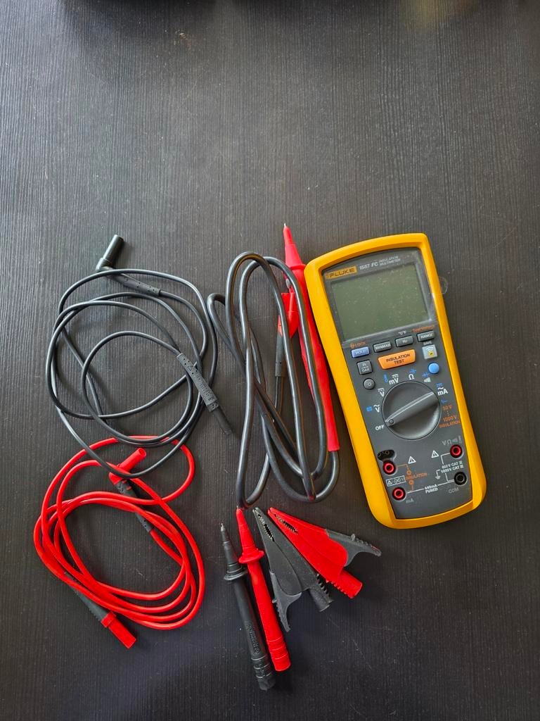 Fluke 1587 FC Insulation Multimetre, Enlèvement