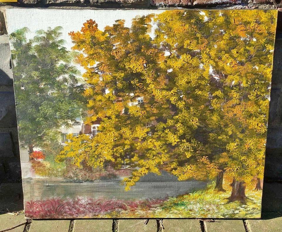 Huile sur toile signe voyce, Enlèvement ou Envoi