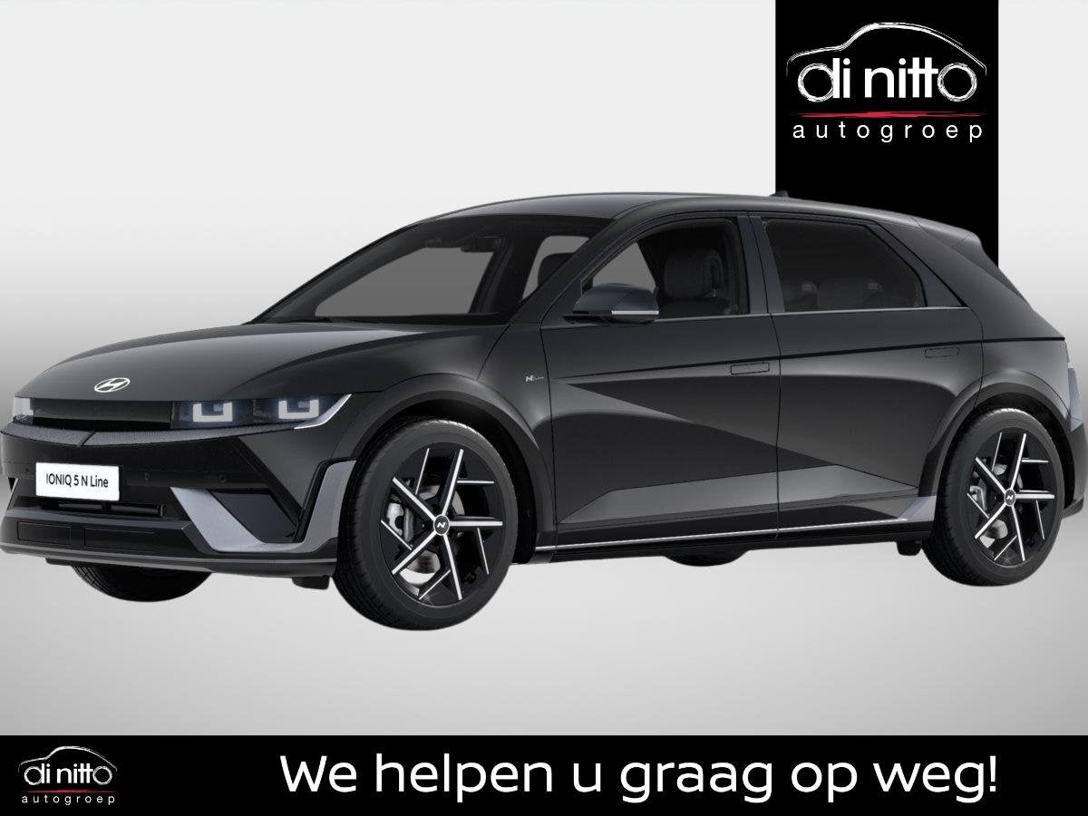 Hyundai Ioniq 5 84kWh Business Plus N Line, Auto's, Hyundai, Automaat, Zwart, IONIQ 5, Zwart