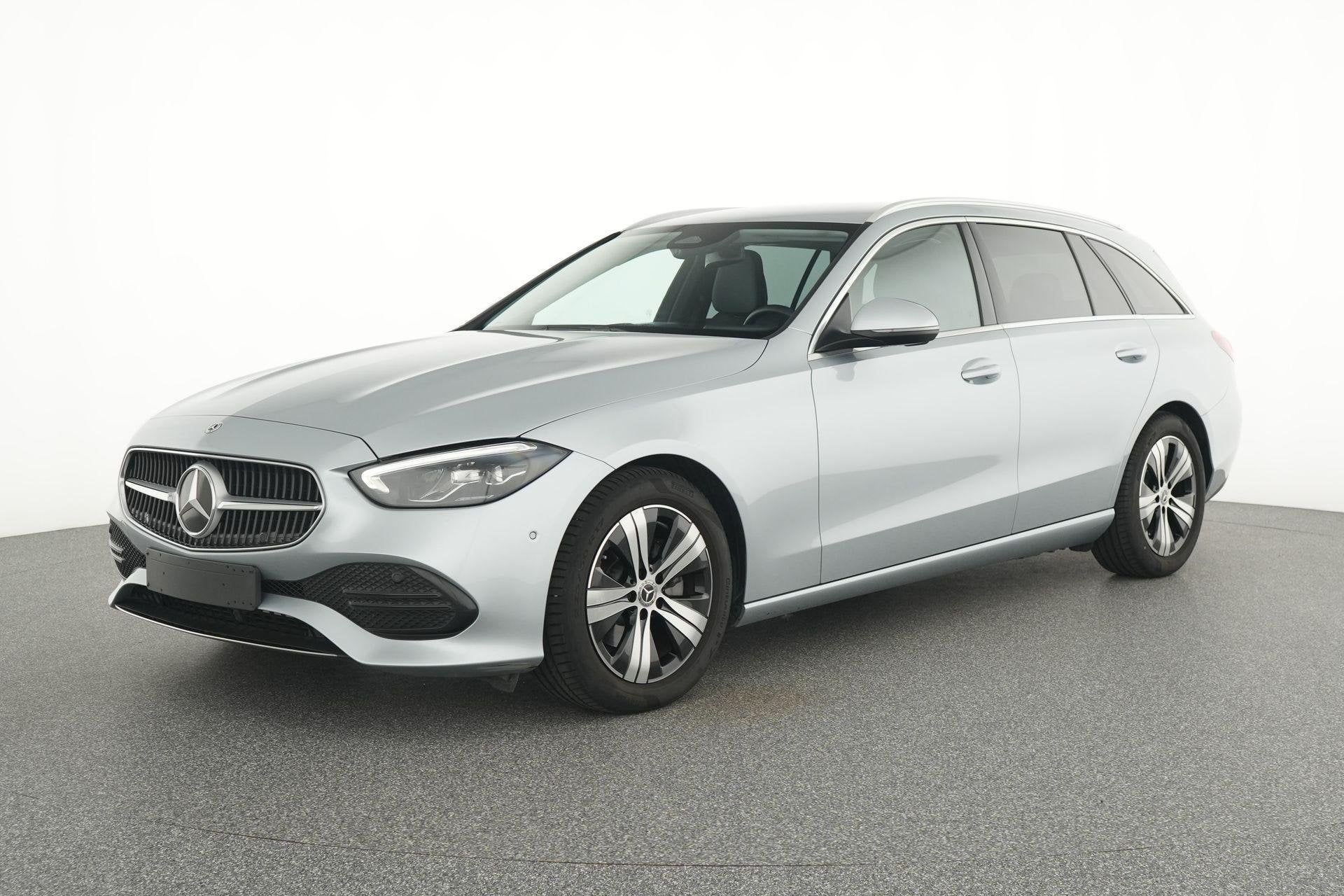 Mercedes-Benz C-Klasse 180 Business Line (automatique), Autos, Argent ou Gris, Achat, 1800 kg, Euro 6