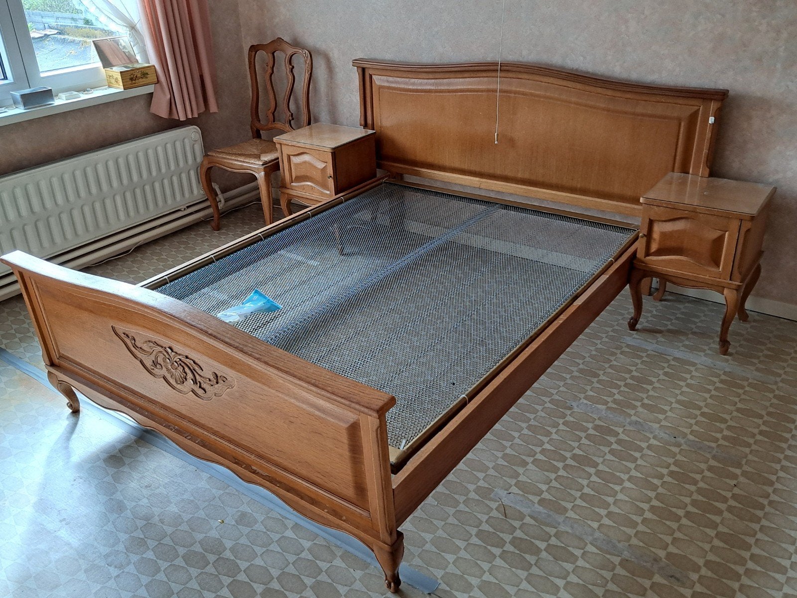 Slaapkamer massief hout, Ophalen