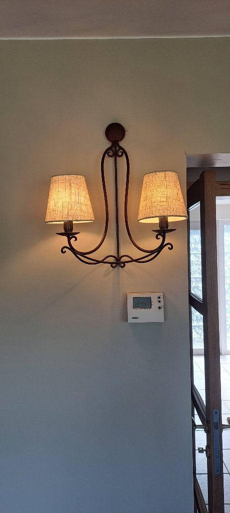 2 x Wandverlichting, Ophalen, Zo goed als nieuw, Overige merken, Metaal