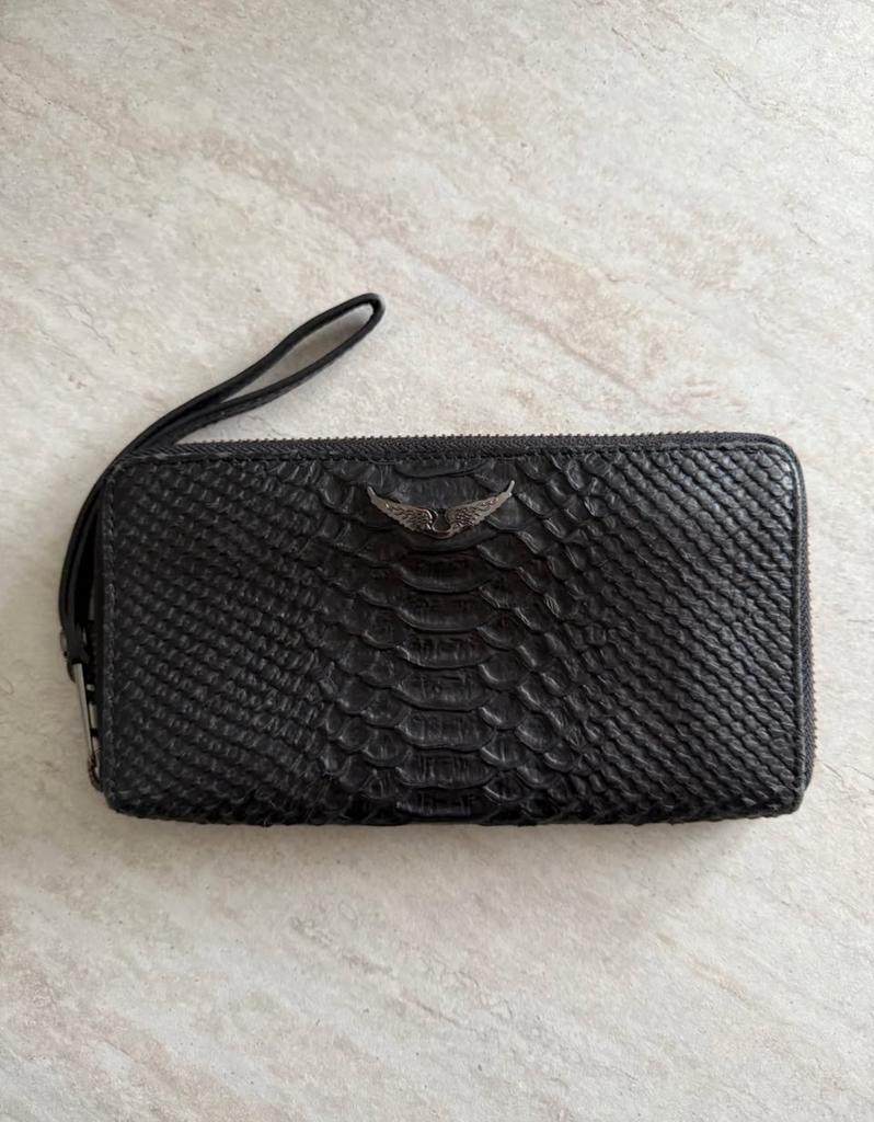 Portefeuille zadig&voltaire, Enlèvement, Comme neuf, Noir, Autres marques