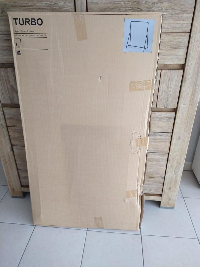 Kledingrek TURBO Ikea, Ophalen, Met wielen, Nieuw