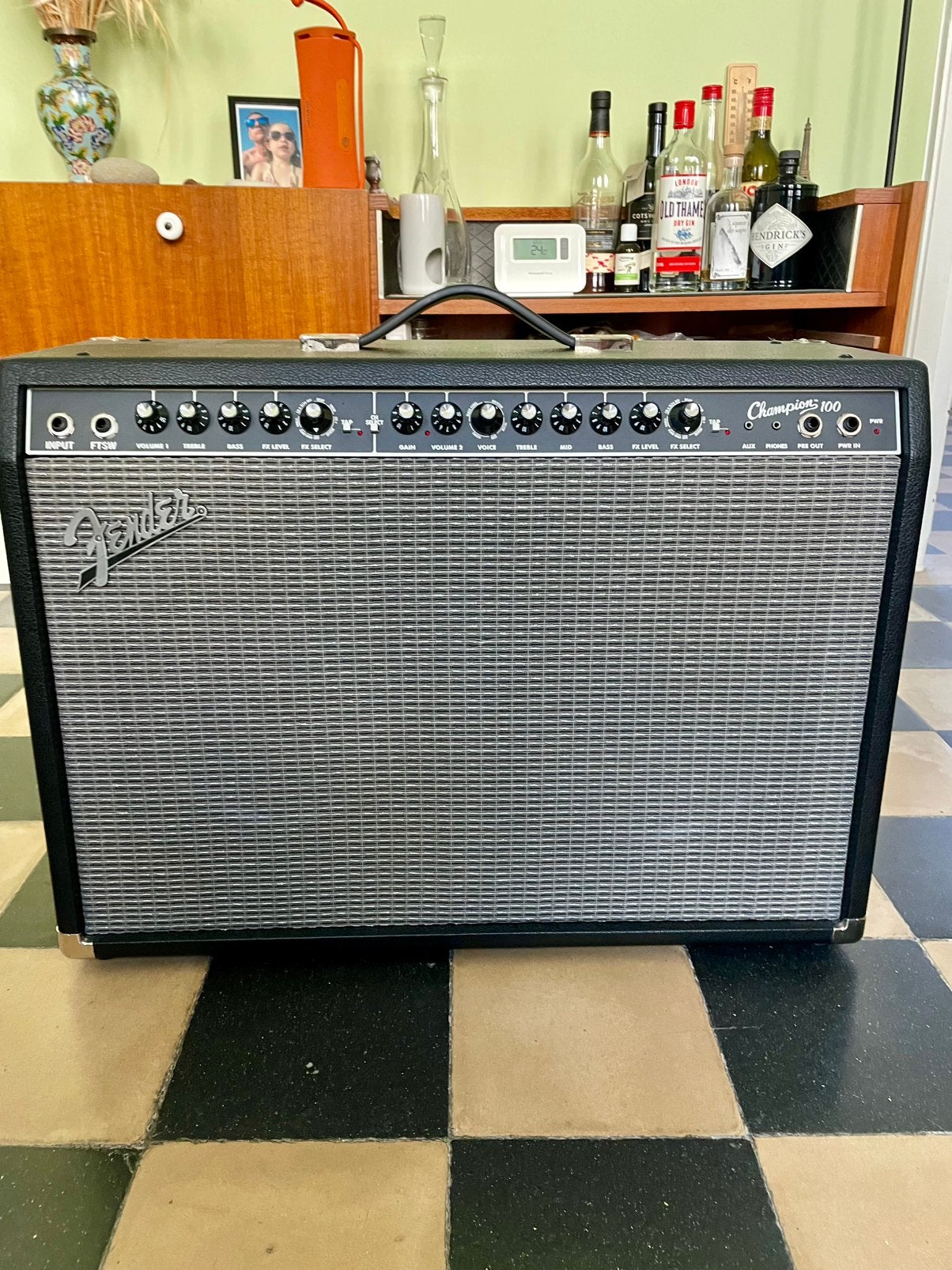 Fender Champion, Muziek en Instrumenten, Versterkers | Bas en Gitaar, Ophalen, Zo goed als nieuw, Gitaar, 100 watt of meer