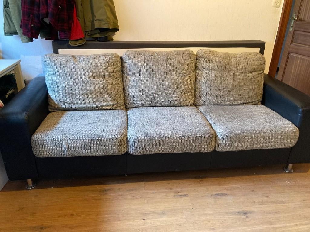 Zetel / driezit, Huis en Inrichting, Zetels | Zetels, Ophalen, Gebruikt, Driepersoons, 75 tot 100 cm