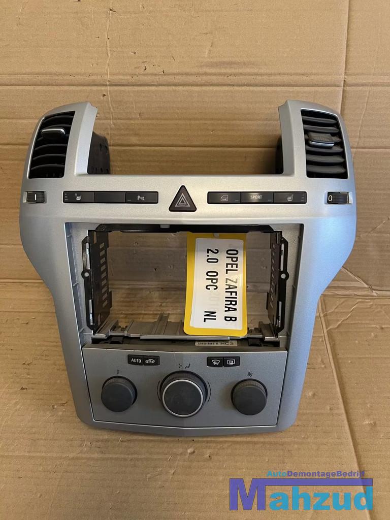OPEL ZAFIRA B Grijs OPC Middenconsole kachel paneel 2005-201, Gebruikt, Opel Automobile GmbH, Kontakt@opel-infoservice.de, Opel