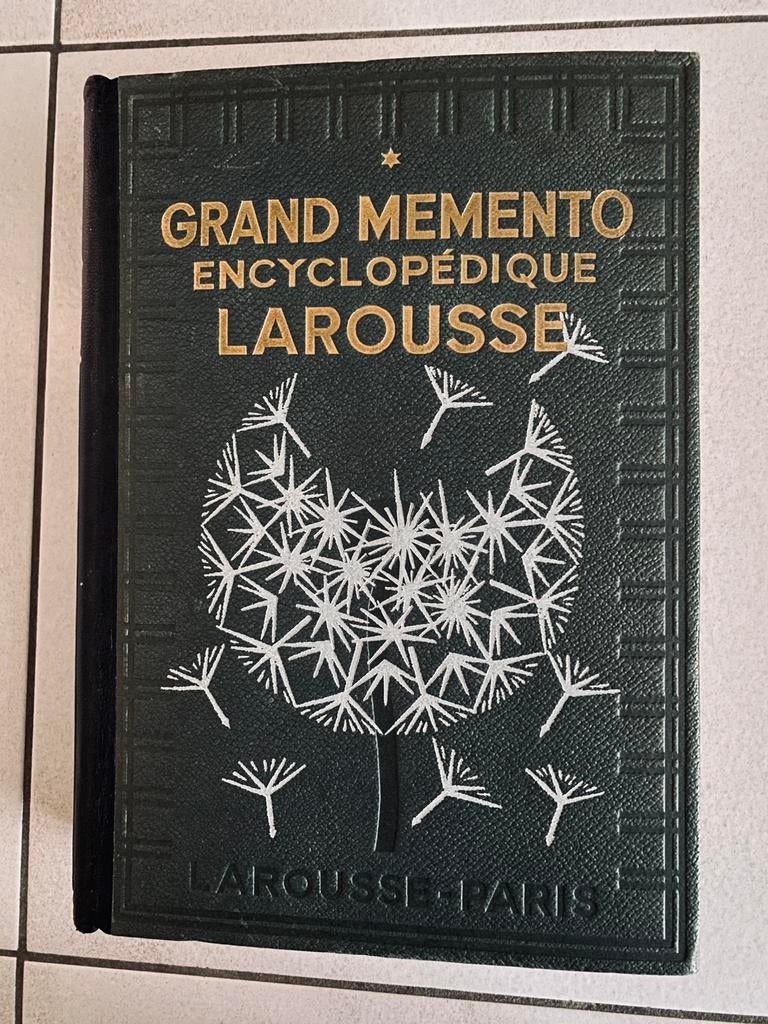 Grand Memento Encyclopédique Larousse 1936, Enlèvement ou Envoi