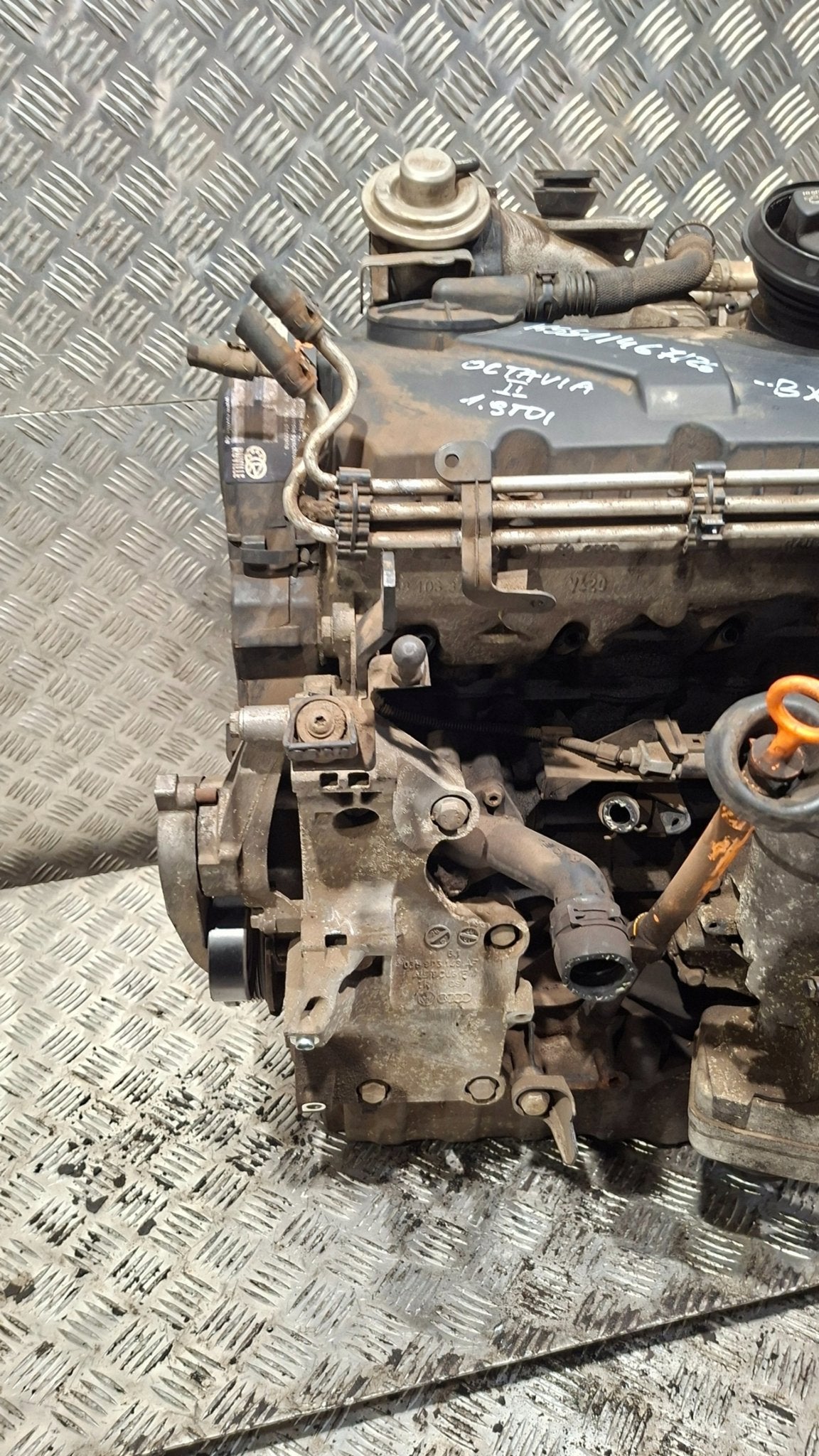 Moteur BXE Nu VW AUDI OCTAVIA PASSAT JETTA GOLF SUPERB LEON, Envoi, Utilisé, Skoda