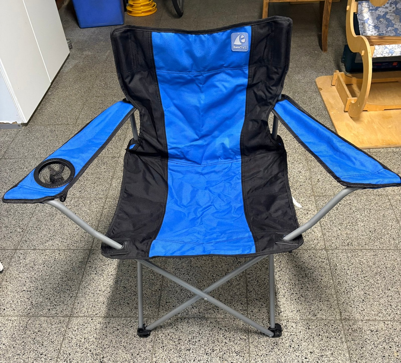 Chaise de camping pliable, Caravanes & Camping, Meubles de camping, Enlèvement, Utilisé, Chaise de camping