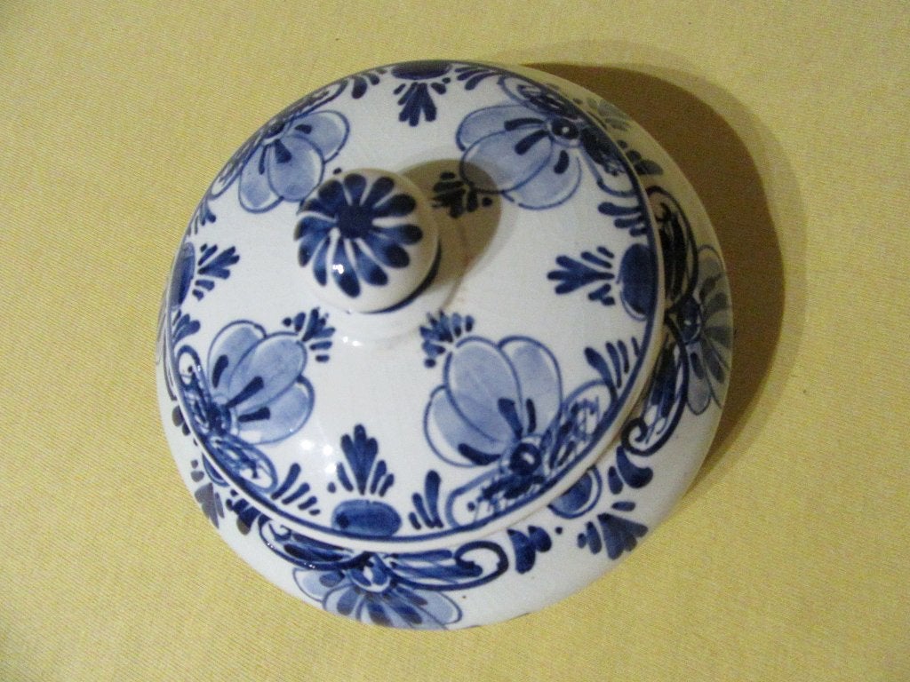bonbonnière Delfts 991 avec couvercle, Enlèvement