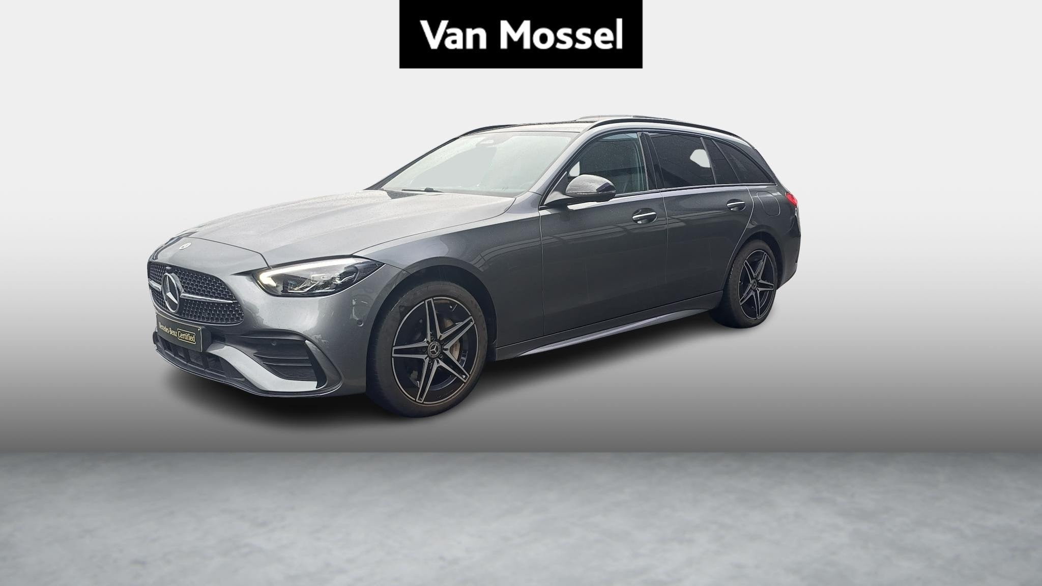 Mercedes-Benz C 300 e AMG Line Break + PANORAMISCH DAK + CAR, Auto's, Automaat, Dealer onderhouden, 4 cilinders, Bedrijf