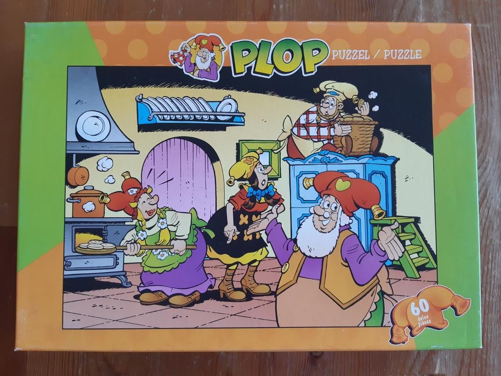 Puzzel Plop 60 stukjes, Ophalen, Meer dan 50 stukjes, Zo goed als nieuw, 4 tot 6 jaar