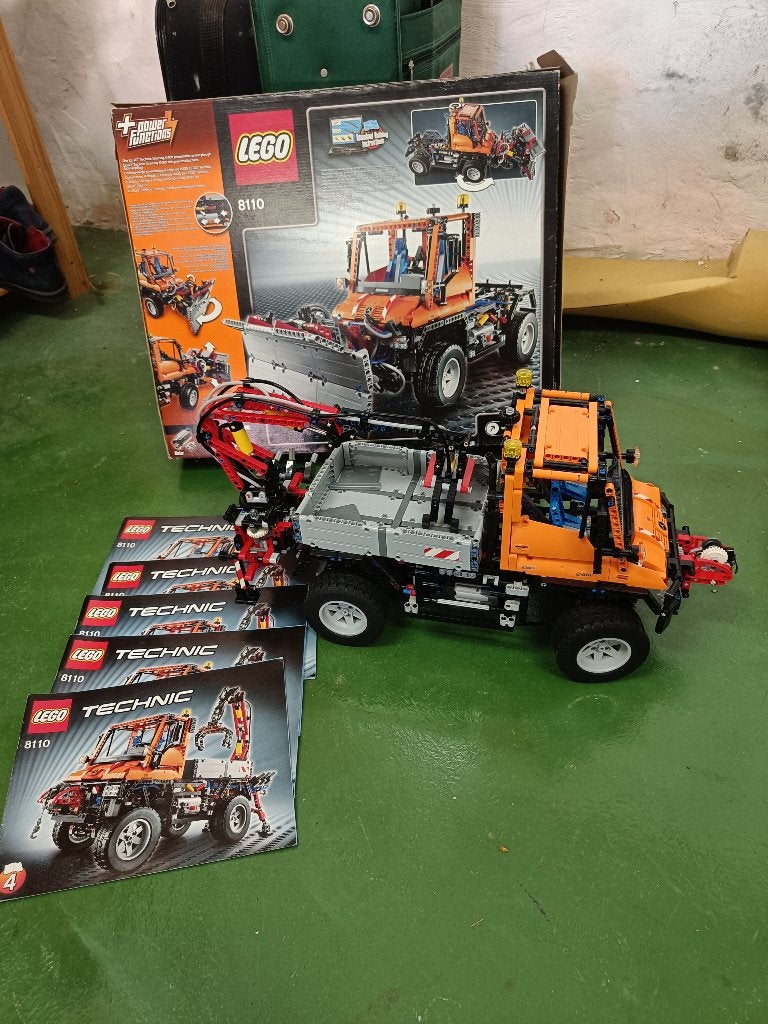 lego  810   unimog u 400, Enlèvement, Comme neuf, Complet, Lego