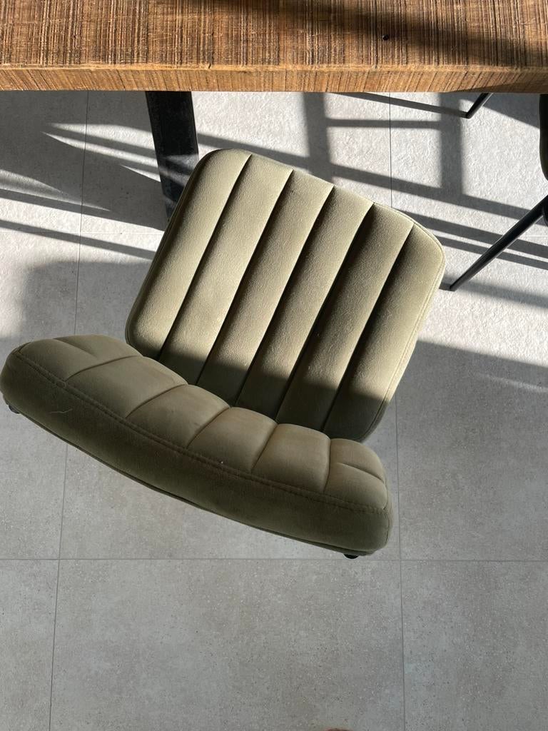 Set van 2 stoelen, Maison & Meubles, Chaises, Tissus, Comme neuf, Deux, Enlèvement