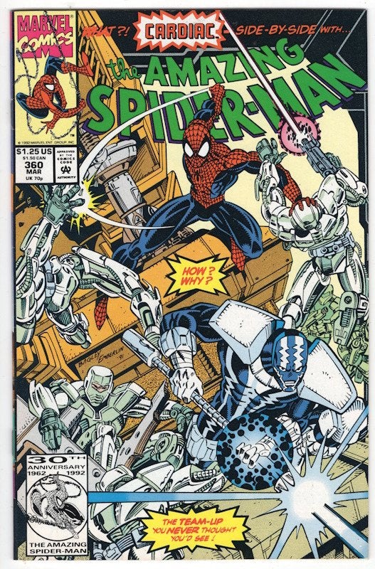 Amazing Spider-Man (Marvel, 1963 1st Series) #360, Ophalen of Verzenden, Zo goed als nieuw