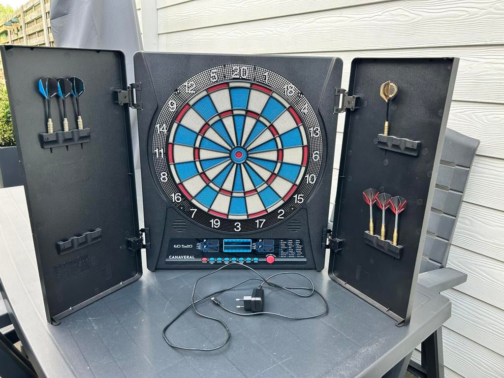 Electronisch dartsbord, Sport en Fitness, Darts, Ophalen, Zo goed als nieuw
