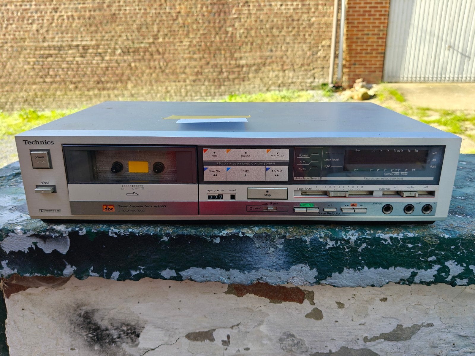Technics M235X, Audio, Tv en Foto, Ophalen of Verzenden, Enkel, Overige merken, Tiptoetsen