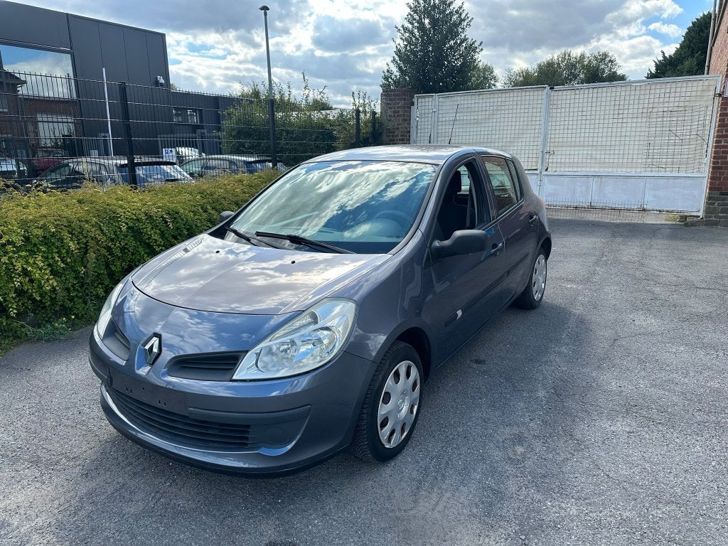 RENAULT CLIO • 1.2 ESSENCE • EURO 4 •, Auto's, Stof, Zwart, Blauw, 48 kW