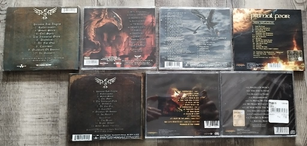 CD's Primal Fear /Therion. Nieuw en VG+., Metal, Digipak, Ophalen of Verzenden, Zo goed als nieuw