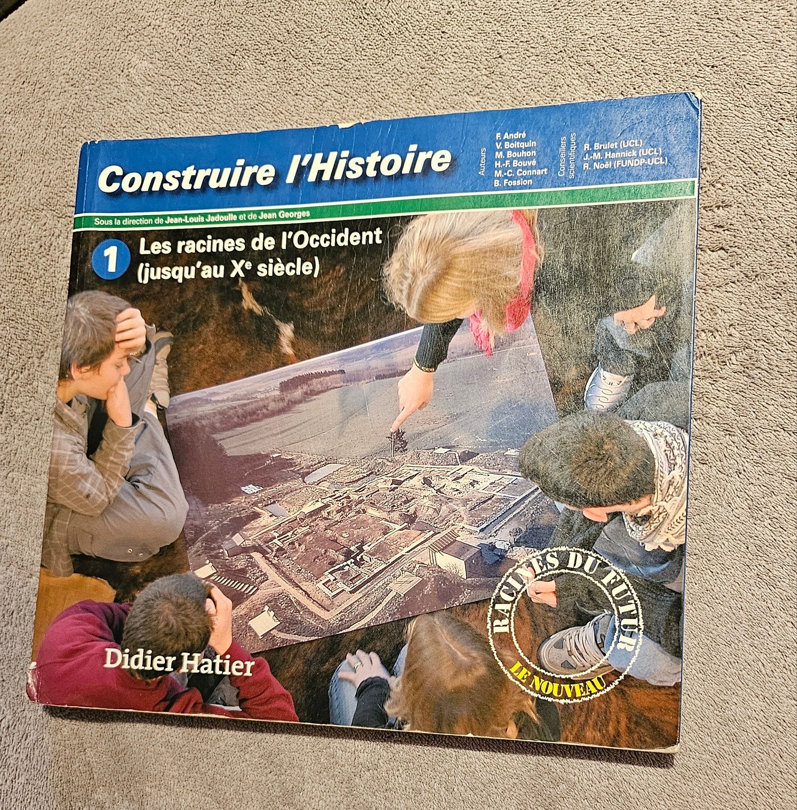 Construire l'Histoire 1, Les racines de l'Occident, Enlèvement, Utilisé, Secondaire, Histoire