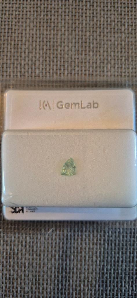Blauw-groene Paraiba Toermalijn 2,24 KT, Ophalen, Zo goed als nieuw