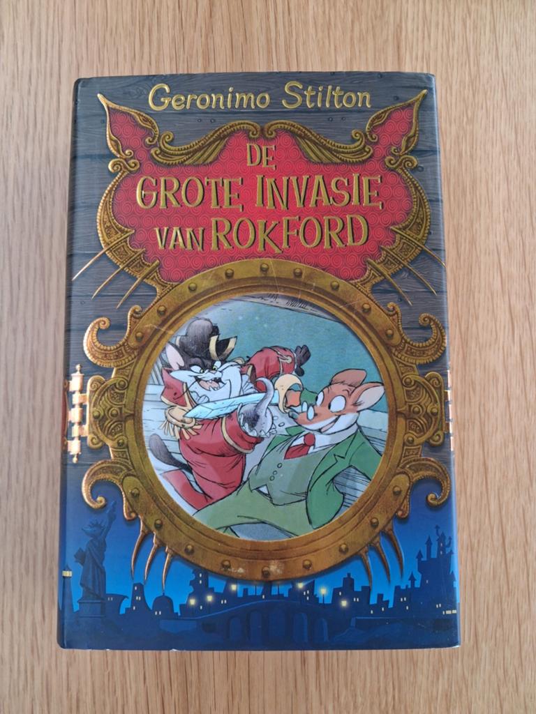 Geronimo Stilton - De grote invasie van Rokford, Ophalen of Verzenden, Geronimo Stilton