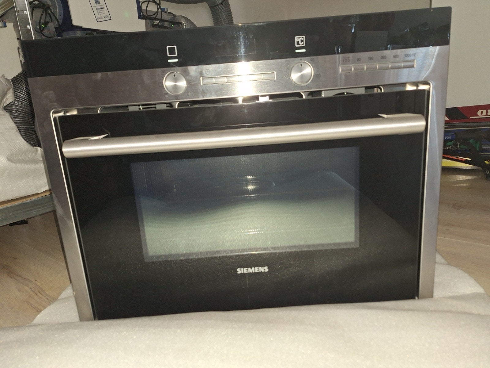 Siemens Splinternieuw Combi oven - Microgolf. 45 cm hoogte, Elektronische apparatuur, Ovens, Ophalen, 45 tot 50 cm, Oven, Inbouw