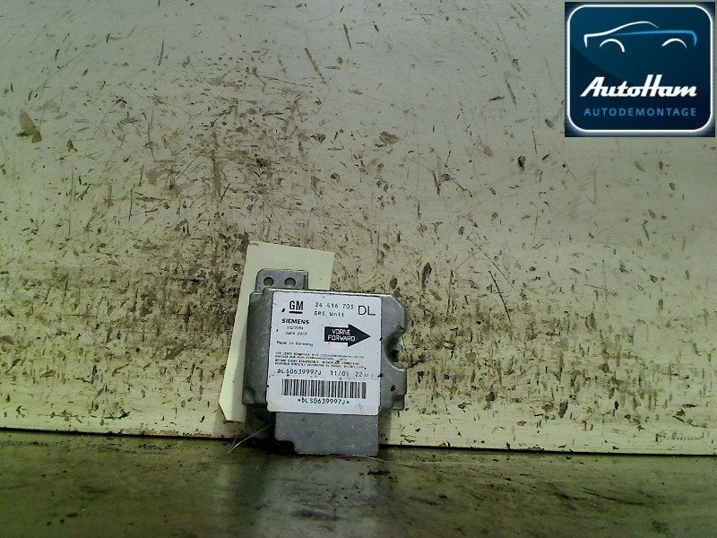 BOITIER AIRBAG Astra G Caravan (F35) (|24416703|9195790|), Utilisé, Opel