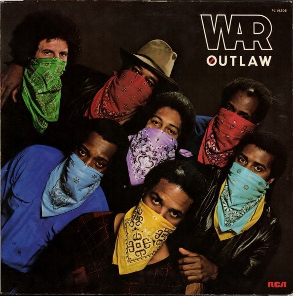 WAR OUTLAW, Cd's en Dvd's, Vinyl | R&B en Soul, Zo goed als nieuw, Funk, LP, Fotohoes, 12 inch, Ophalen of Verzenden