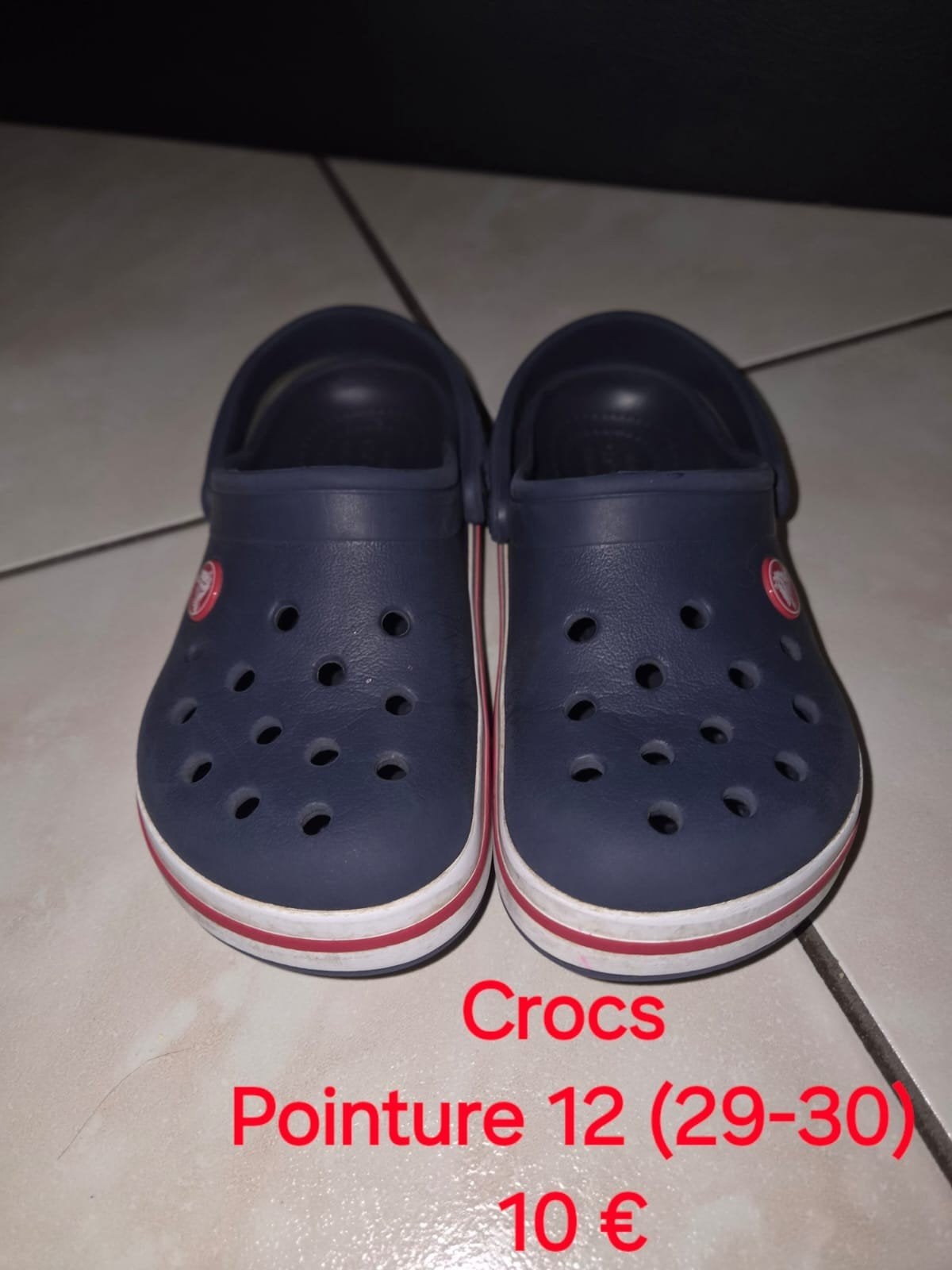 Crocs, Enlèvement