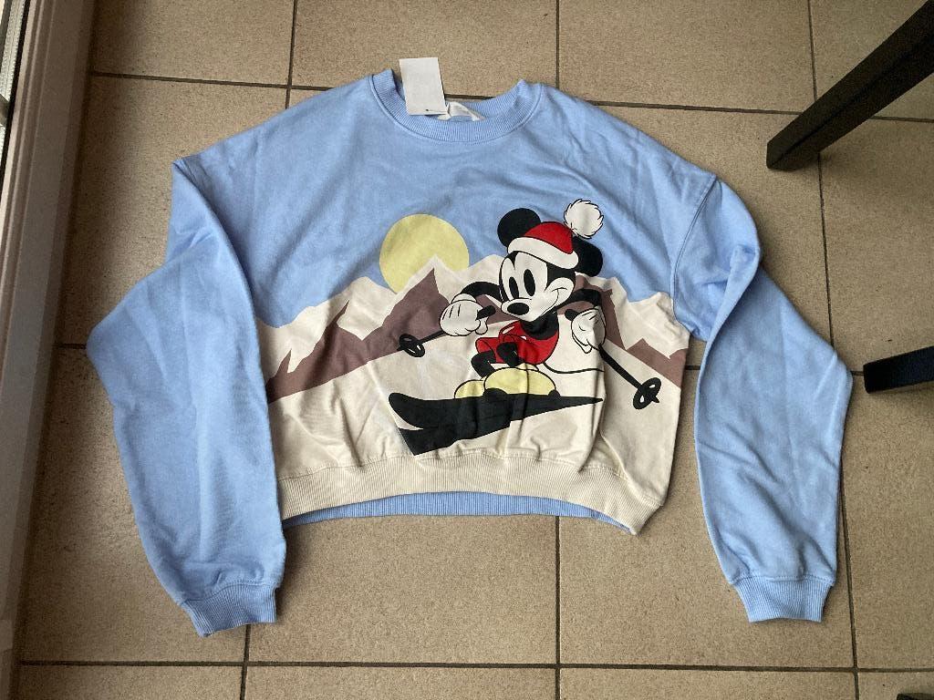 Nieuwe cropped trui - Mickey & Minnie Mouse - maat 170, Ophalen of Verzenden, Nieuw, Meisje, Trui of Vest