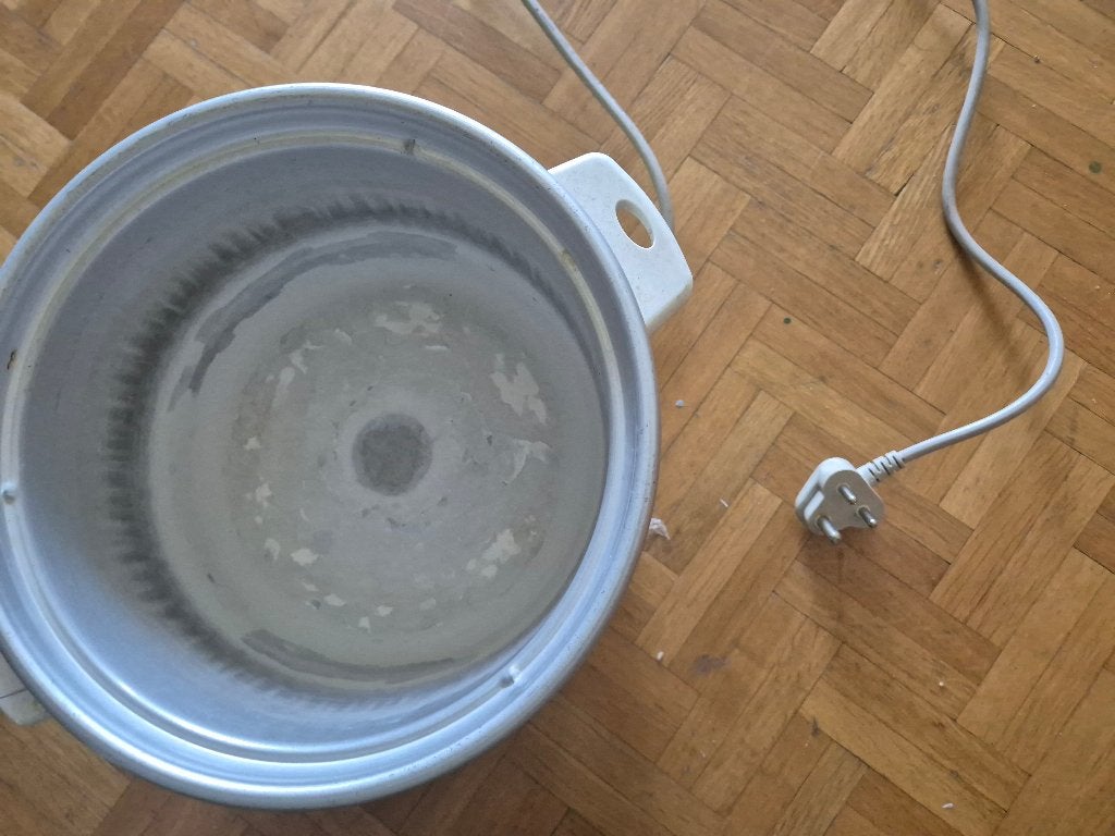 Panasonic Rice cooker, Ophalen of Verzenden, Vaatwasmachinebestendig, Gebruikt
