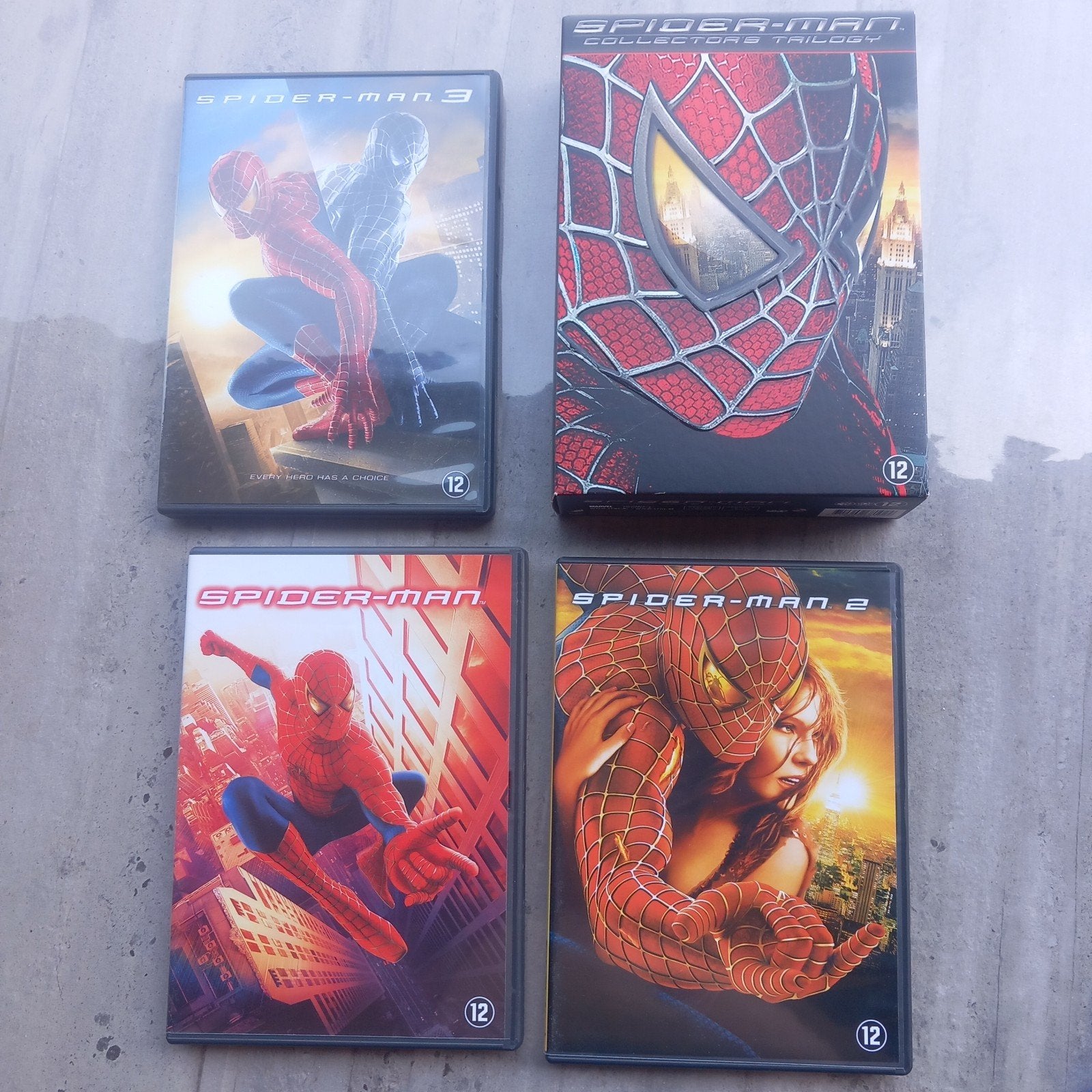 Spider-man Collector's Trilogy Dvd Box, Ophalen of Verzenden