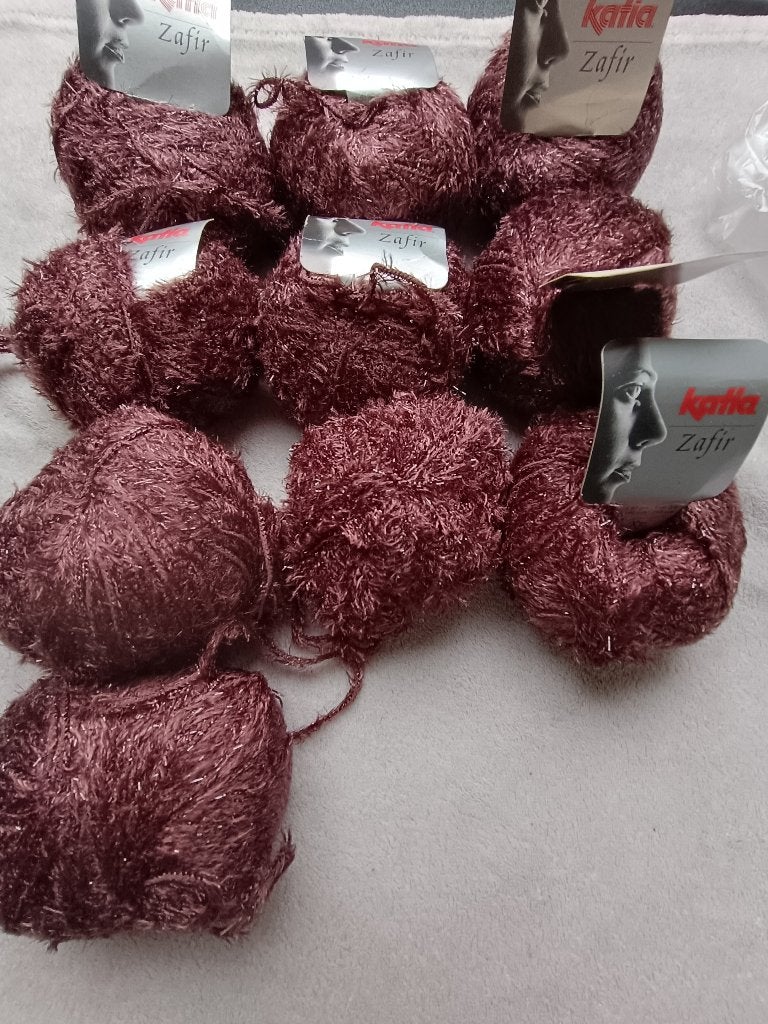 10 x KATIA Zafir, Hobby & Loisirs créatifs, Enlèvement ou Envoi, Neuf, Tricot ou Crochet, Laine ou Fils
