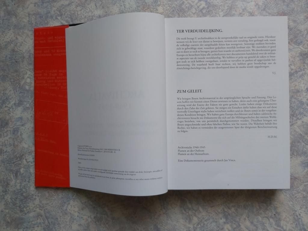 Vlaanderen Vincx Legioen Brigade Oostfront Archivalia 1940, Livres, Enlèvement ou Envoi, Société