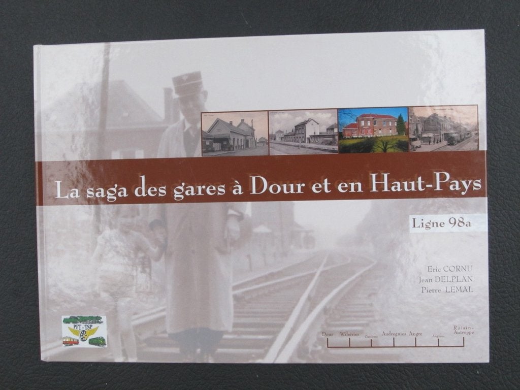 NMBS - Treinstation Dour, H.P., Roisin, Wihéries, Bavay, Ophalen of Verzenden, Nieuw, Trein, Boek of Tijdschrift