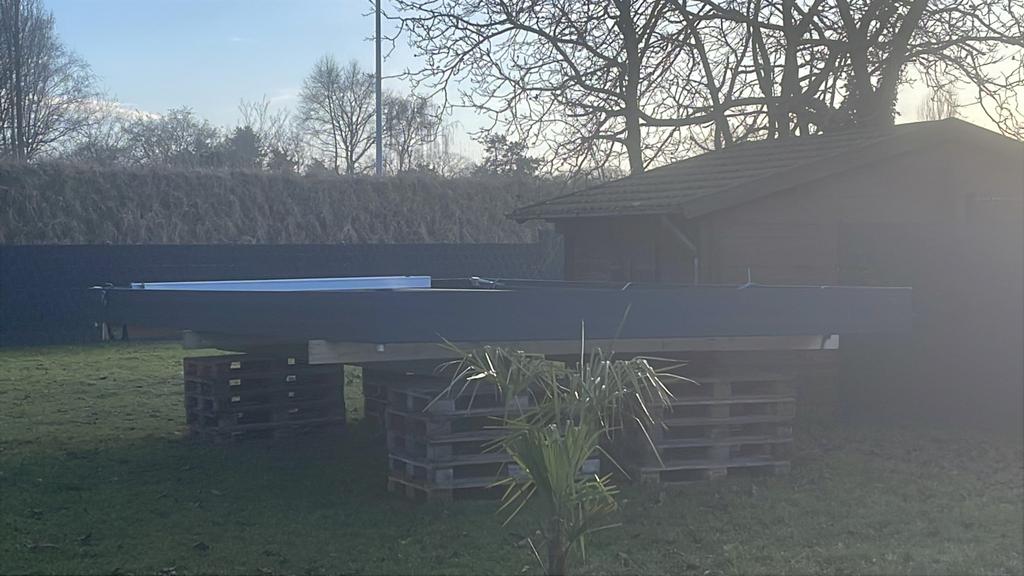 Veranco overkapping, Tuin en Terras, Overkappingen, Ophalen, Zo goed als nieuw, Veranda