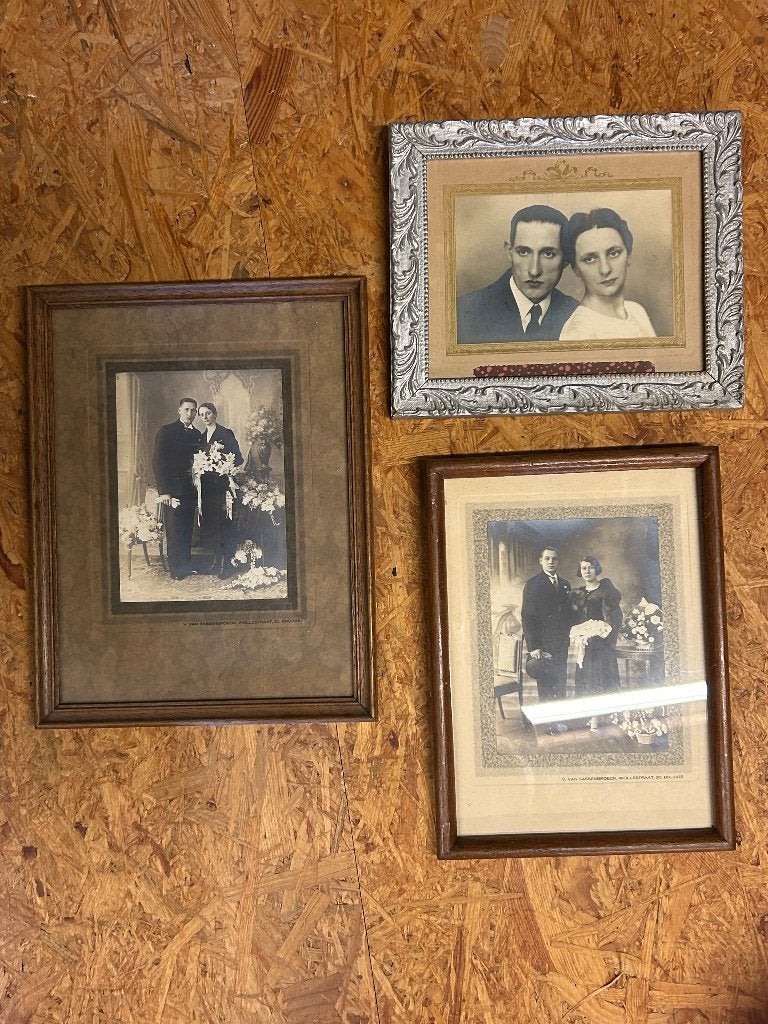 Drie oude foto's, Verzamelen, Foto, Ophalen of Verzenden, Zo goed als nieuw, 1940 tot 1960